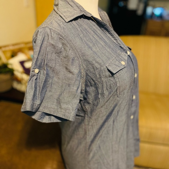 Carhartt Work Shirt Denim Color - Picture 3 of 6